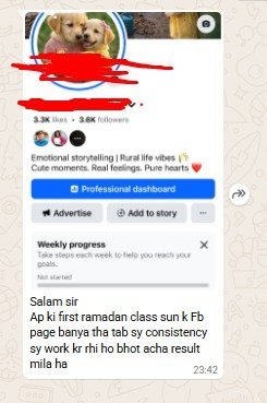 Student feedback